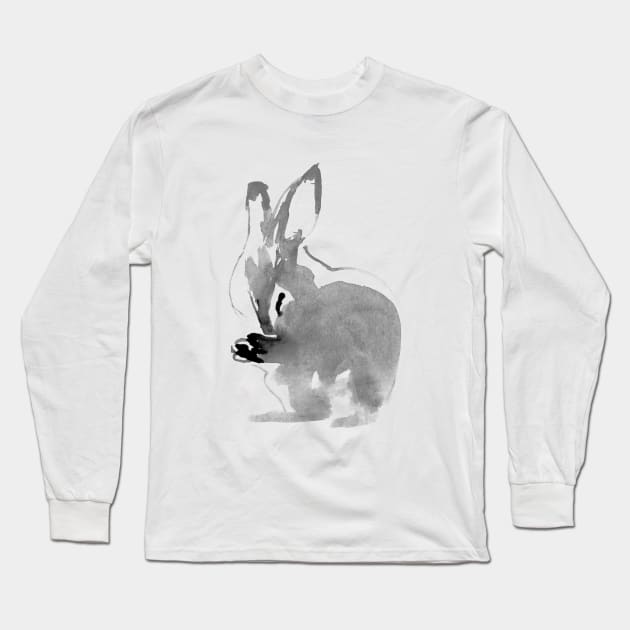 rabbit Long Sleeve T-Shirt by pechane